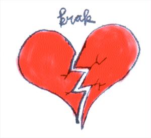 Dit geberrde 1 x bij mij een gebroken hart :(