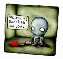 Oh look, its beating  for you!