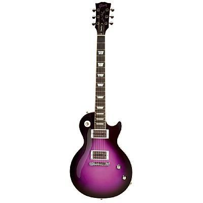 mooie paars zwarte gitaar!!