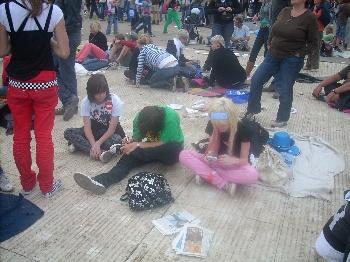 Moet mn pa nou net n foto trekke alsk op m'n schoene schrijf? o_o