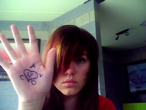 A= An, C=Celine, V= Valerie, D= Dorien --> BFFL!!