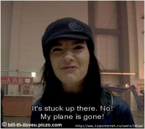 bill met een maf gezicht