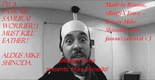 Samurai Mike Shinoda! <3