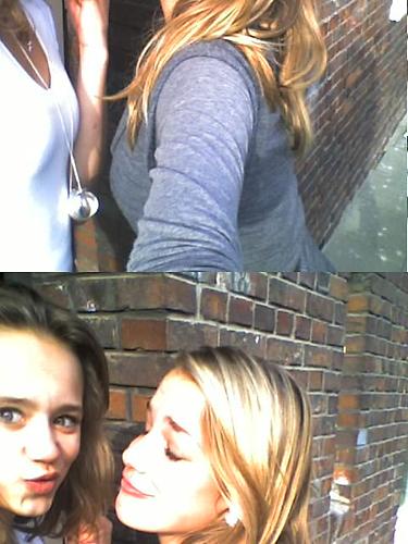 Ik en Christie. (mislukt)