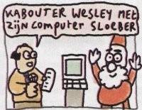 Kabouter Wesley & Zijn Computer Sloeber.