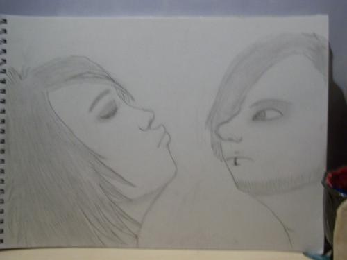 Mini &nd Nick ^^ (Me sucks at drawing ><)