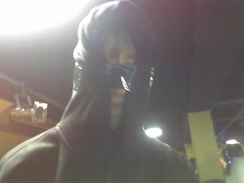 Michiel met muts op xD