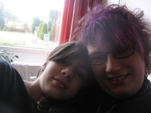 kiki (me dochter) en ik