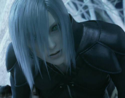 Kadaj van Final Fantasy. En het boeit me niet dat ie niet bestaat!