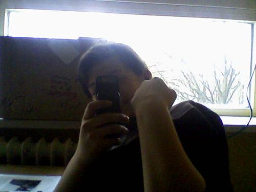 Phoebe die foto's van Najat trekt xD