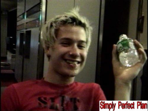 David + Water = sweet smile