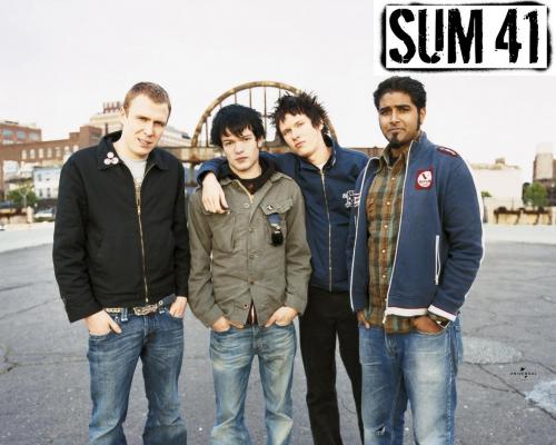 Sum 41 (Deryck is klein xD)
