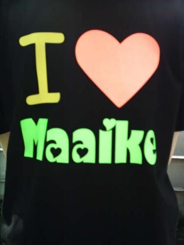 Mijn I Love Maaike Shirt!