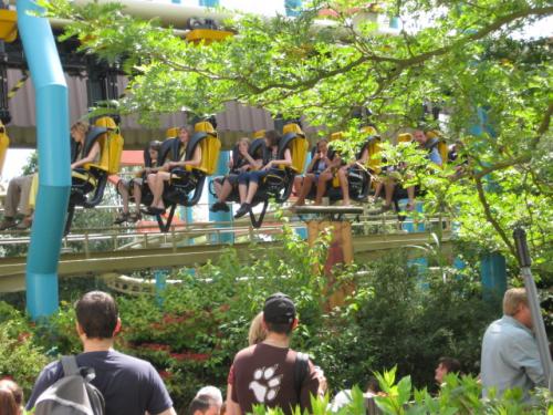 ik met mijn BFF in de dreamcatcher in bobejaanland