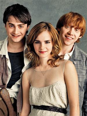 Danil, Emma en Rupert.