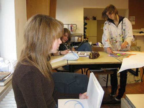 beetje werken in de klas