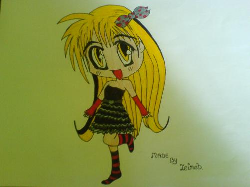 Chibi, again made by myself.