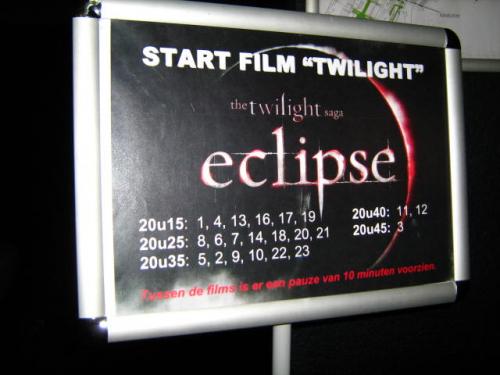 Het bord met de uren