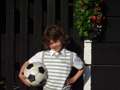 Voor ik mijn Communie deed moest ik een leuke foto hebben...