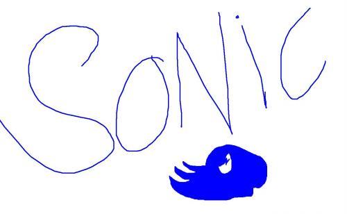 Sonic's handtekening
