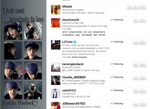 Lil Twist volgt me. - mijn followerslist