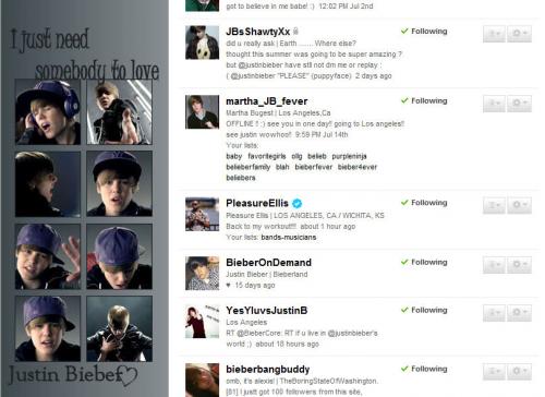 Pleasure Ellis volgt me. - mijn followerslist