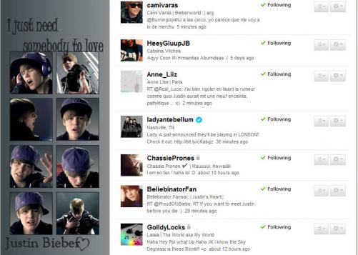 Lady Antebellum volgt me =3. - mijn followerslist