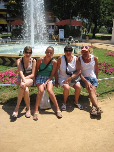 ik, mijn nicht, mijn tante en mijn nonkel in palamos spanje