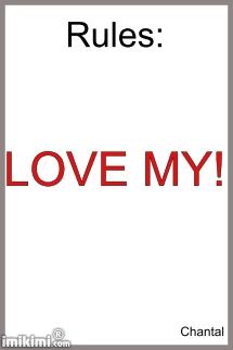LOVE MY!