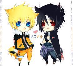 Sasuke & Naruto. FREAKING CUTENESS!