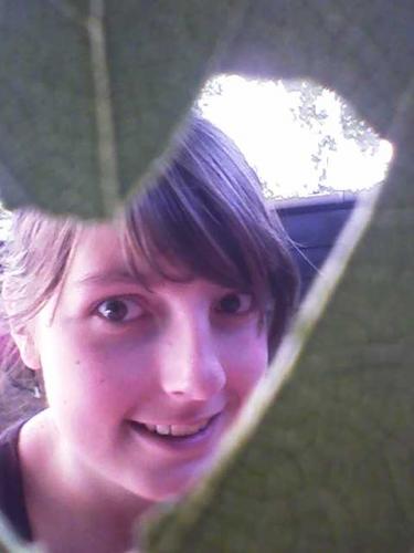 Door een blaadje>hardje