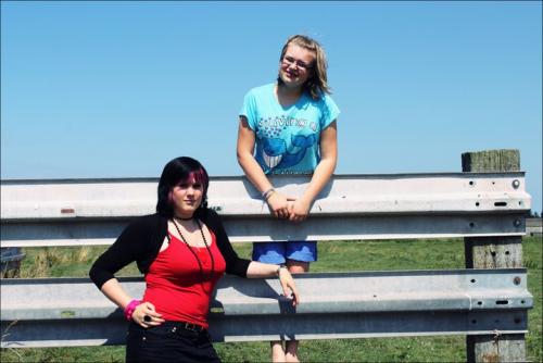 Photoshoot with my sister.