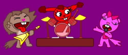 De girlz band Prissy Star and Huggles from htf social =)