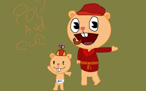 Pop and cub!!!! =D