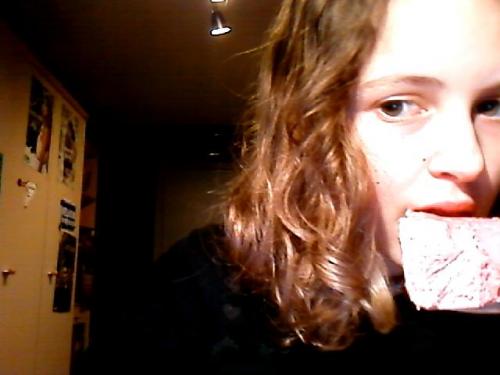I <3 Mummy's home-made raspberry ice cream