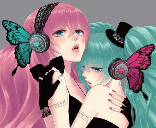 Magnet Miku & Luka! <3
