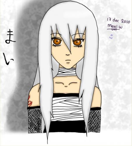 Whooeessh, ik begin er een beetje handig in te worden. AGAIN, mijn OC: Hatake May... lol xD