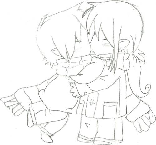 Chibi kiss