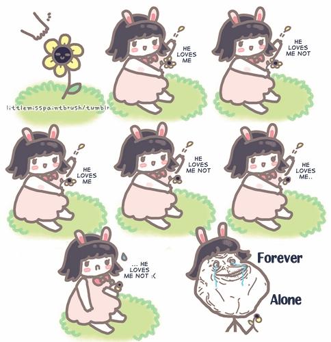 voor altijd alleen T.T