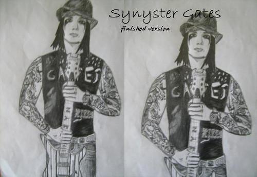 Synyster Gates <333 leadgitarist van A7X en awesome <3
