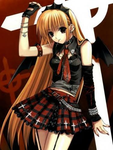 A Vampire Anime Girl.
