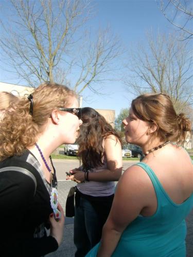 Krull en Christa houden duet~