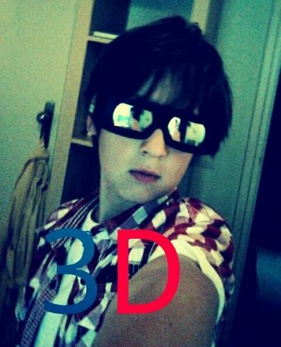 3D-brillen stelen in de bioscoop is gangster