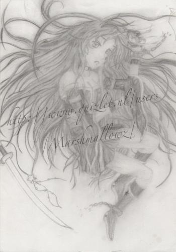 A Broken Soul (Part 2, Lineart) (Kazumi)