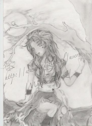 A Shadow Out Of Darkness (Part 1, Lineart)  (Kazumi)