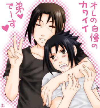 Ita-san en Sasu-chan look both so damm cute >//////////<