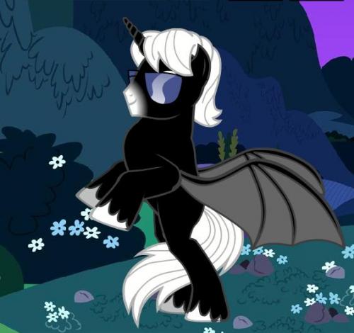 Kijk, dat ben ik! Ik ben Megahooves :D