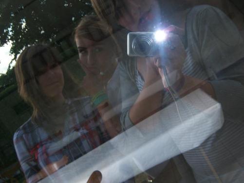 Op de BBQ met mijn friends ;d