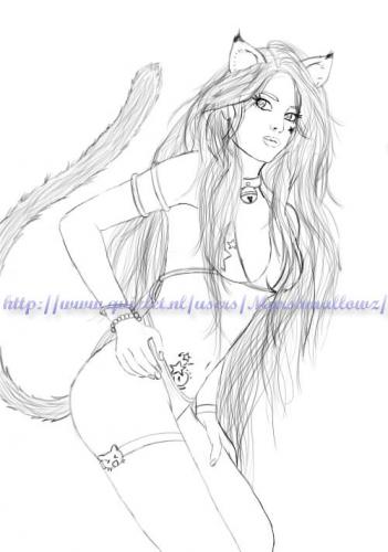Smexy - Kazumi - LineArt