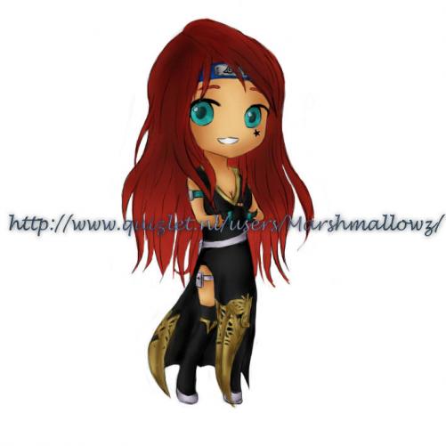 Kazumi - Chibi - Colored